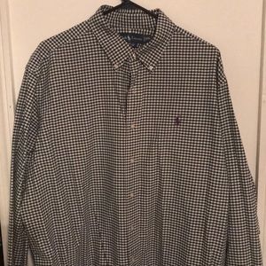 Ralph Lauren Green checked Dress Shirt